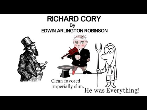 Richard Cory Poem Shows How Money CAN T Buy Happiness Edwin Arlington Robinson ANIMATED