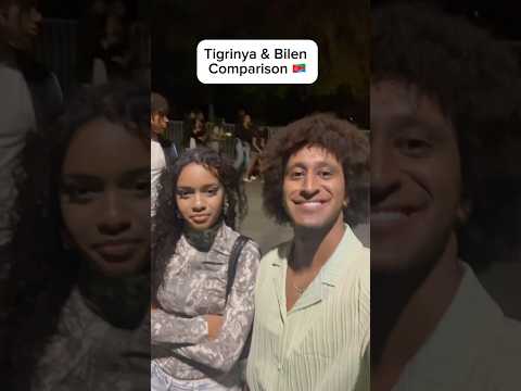 Tigrinya A Semitic Language And Bilen With Cushitic Roots Eritrea Tigrinya Bilen