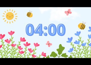 4 Minute Spring Timer With Bird Sounds Calm Music For Classroom