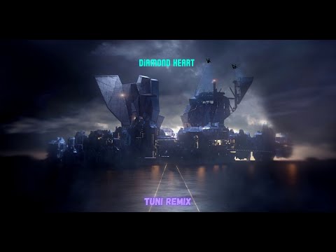 Alan Walker Diamond Heart Feat Sophia Somajo Tuni Remix 4K Visualizer Video