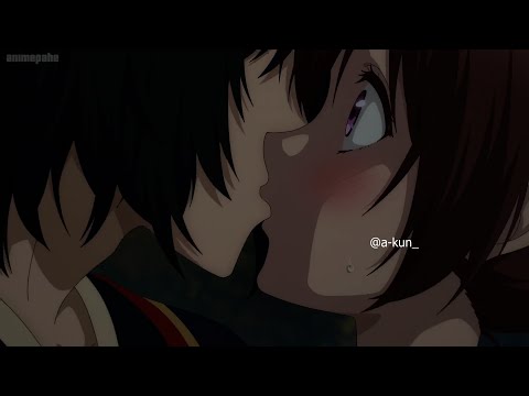 Aoi X Oodanna Cute Lovely Romantic Kiss Scene Anime Kiss Scene A Kun