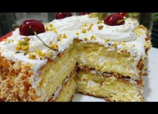 باتيسري الزمن الجميل وصفة بسيطة وبنينة ترجعك مباشرة لذكريات الطفولة