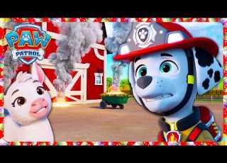 Пожар на рожден ден Бебе козле е заклещено в пламъците PAW Patrol Bulgarian