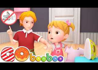 No It S Too Hot Song Don T Touch It S Hot GoBooBoo Kids Songs Nursery Rhymes