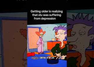  Stu Is More Relatable The Older You Get Rugrats Nickelodeon Tommypickles Sad Sadcartoon