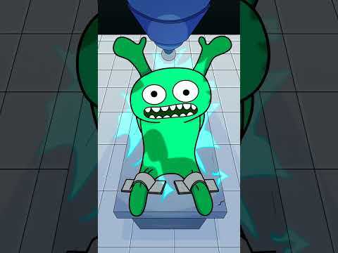 Rainbow Friends To Garten Of Banban Cartoon Animation