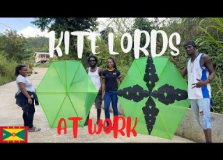 Making Flying Kites With The Kite Lords Of Grenada Popular Easter Tradition One One Cocoa