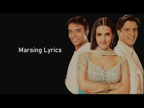 Humne Suna Hai Lyrics Alka Yagnik Jaspinder Narula Sudesh Bhonsle Udit Narayan