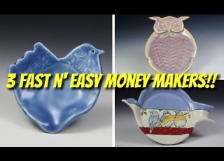 3 Easy To Make Spoon Rests With BONUS GLAZE REVIEW