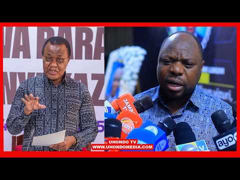 RC CHALAMILA CRIED FOR LUKUVI OUR OLD MAN S DEATH HAPPENED WHILE HE WAS AT WORK