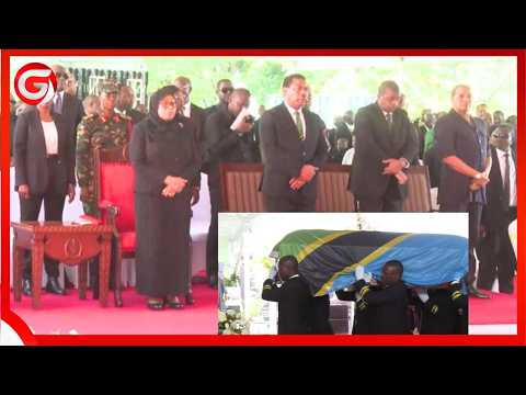 Live RAIS SAMIA AKIWAONGOZA WAOMBOLEZAJI KUAGA MWILI WA WILLIAM LUKUVI DAR ES SALAAM