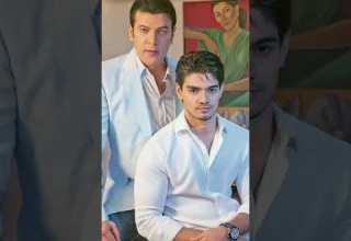 Aditya Pancholi With Son Sooraj Pancholi Jobi Adityapancholi Soorajpancholi