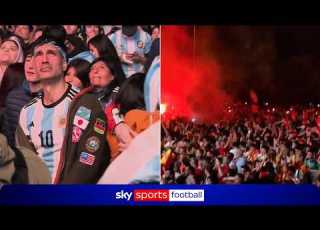 Spain And Argentina Fan Reactions Watching 2026 FIFA World Cup Final
