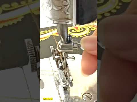 عشان كده المكنة مش بتخيط