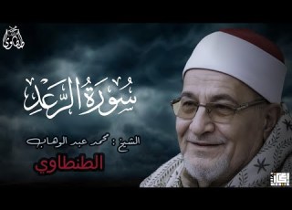  سورة الرعد متكررة بصوت يلامس الروح الشيخ محمد عبد الوهاب الطنطاوي