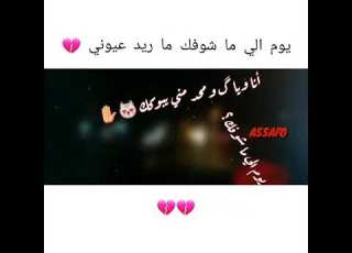  يوم الي ما شوفك ما ريد عيوني