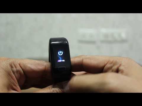 How To Sync Your Wearfit F1Plus Sports Fitness Band With Your Mobile Phone English