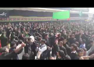 روز عاشورای حسینی مسجد جعفری شهر لشکرگاه ولایت هلمند