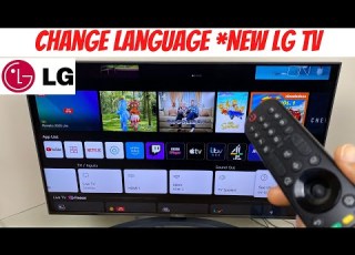  Change Language New LG Smart TV
