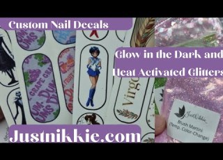  Glitters And Custom Nail Decals From JustNikkie Black Woman Owned Small Nail Business