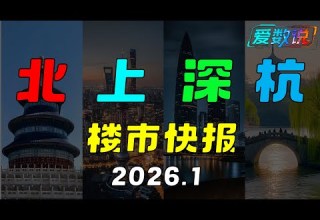 2026年开年楼市实录 北上深杭最大跌幅61 2026年第一刀已经落下 刺激政策还有用吗