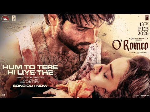 O Romeo Hum To Tere Hi Liye The Shahid Kapoor Triptii Dimri Vishal Bhardwaj Gulzar Arijit