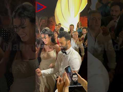 رقص العرسان ميرنا نور الدين وعمر عطية يشعل حفل الزفاف