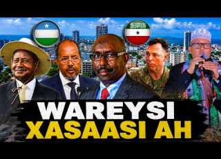 WAREYSI XASAASI AH OO DHINACYO BADAN TAABANAYA XOG CUSUB