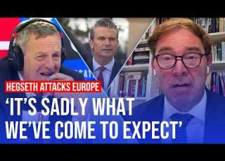 Discourteous And Irresponsible Tobias Ellwood Reacts To Hegseth S Attack On Europe