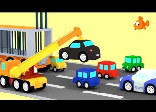  POLICE CAR CHASE Cartoon Cars Cartoon Animation Cartoons For Children