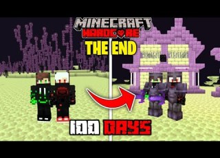  We Survived 100 Days In The END In Minecraft Hardcore LordN Gaming