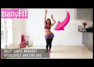  Flat Belly Standing Abs Belly Dance Workout