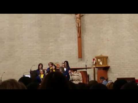 ثقلت حمولي جوقة كنيسة ام الله القداس الانكليزي