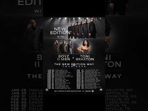 The New Edition Way 2026 Tour Dates