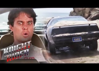 KARR Is Unearthed At The Beach Knight Rider
