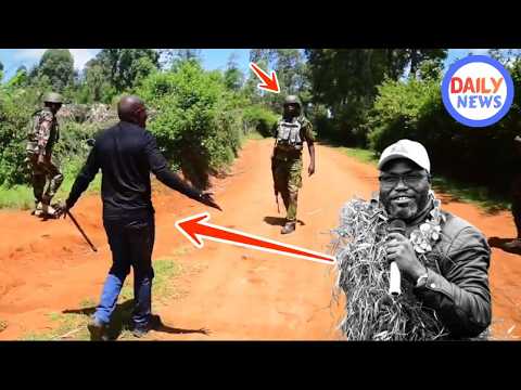 THE DAY MP NGONG NGENO NEARLY SLAPPED KDF OFFICER WHILE FIGHTING FOR KIPSIGIS LAND IN ANGATA