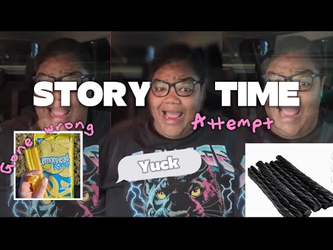 TRYING SNACKS I NEVER HAD BEFORE WHILE TRYING TO RECAP MY DAY EEEEEEEEEEYUCKKKKK