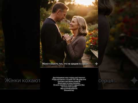 Жінки кохають тих хто не зрадив їх серця