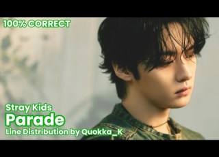  Stray Kids Parade Line Distribuition Collor Codded By Quokka