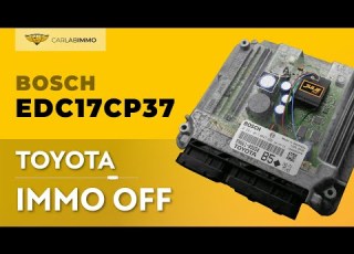 Bosch EDC17CP37 Toyota IMMO OFF Julie Emulator CarLabImmo