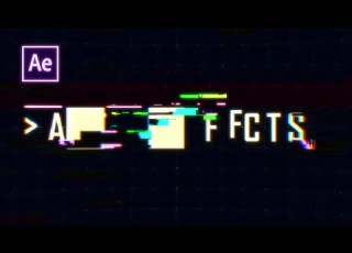  After Effects Glitch Text Transitions