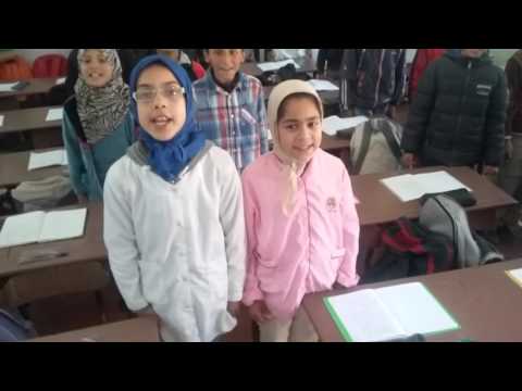 ألوان الشمس تدور نشيد من أداء تلاميذ مدرسة اولاد شعيب 2