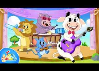  La Vaca Lola Y El Concierto De Los Animales Mix De Las Mejores Canciones Infantiles Toy Cantando