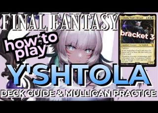 HOW TO PLAY Y SHTOLA NIGHT S BLESSED EDH DECK GUIDE TECH TUTORIAL Beginner MTG FINAL FANTASY FF