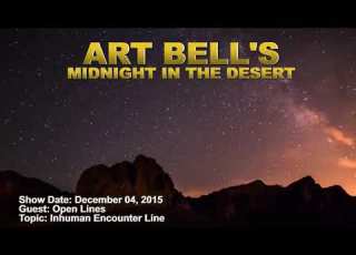  Art Bell MITD Open Lines Inhuman Encounter Line