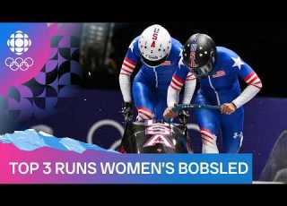 The Top 3 Runs Canadians From The Two Woman Bobsleigh Heats 1 2 Day 14 Milano Cortina 2026