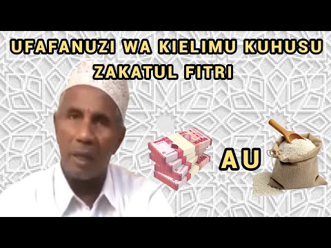 Ufafanuzi Wa Kielimu Kuhusu Zakatul Fitri Ustadh Muhammad Al Beidh