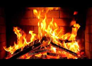 Fireplace 4K UHD Fireplace With Crackling Fire Sounds Fireplace Ambience