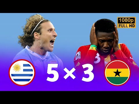 نار يا حبيبي نار الأوروغواي غانا ربع نهائي كأس العالم 2010 وجنون رؤوف خليف جودة عالية 1080p