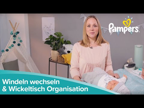 Windeln Wechseln Wickeltisch Organisation Pampers Experten Service